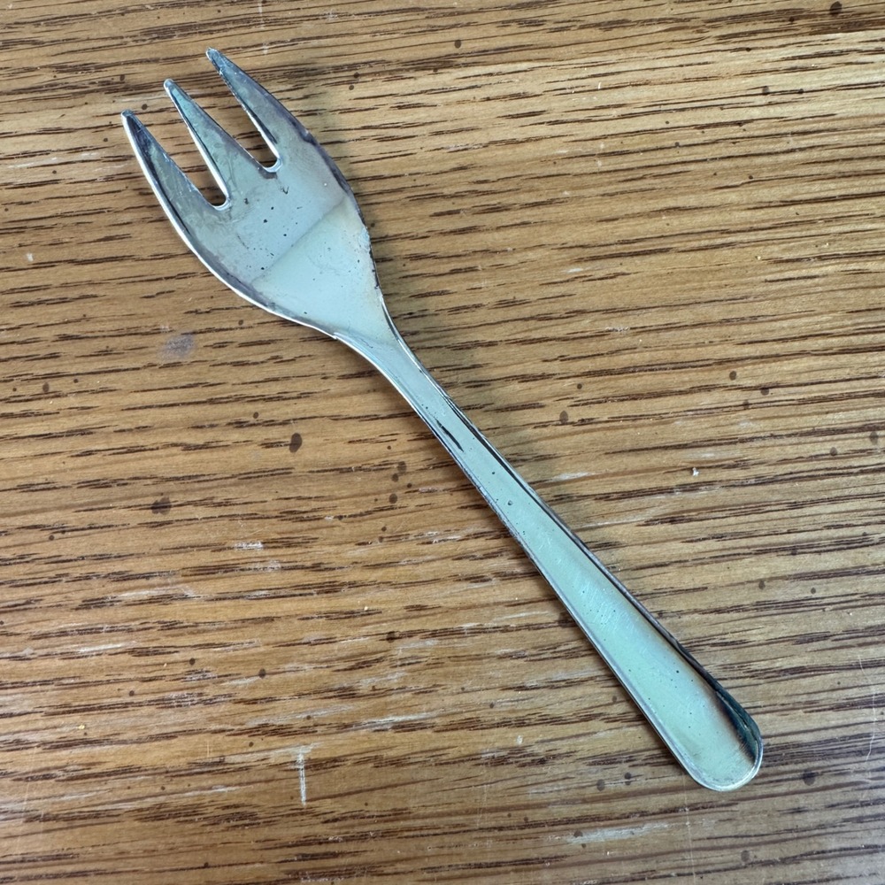 Leonard Silver Plated Italy 5‎ Inch Appetizer Cocktail Fork Replacement Piece